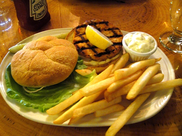 シャケバーガー
