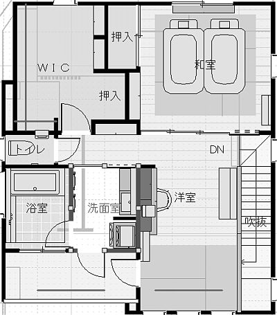 間取りのご紹介(住友林業の家 2F編)