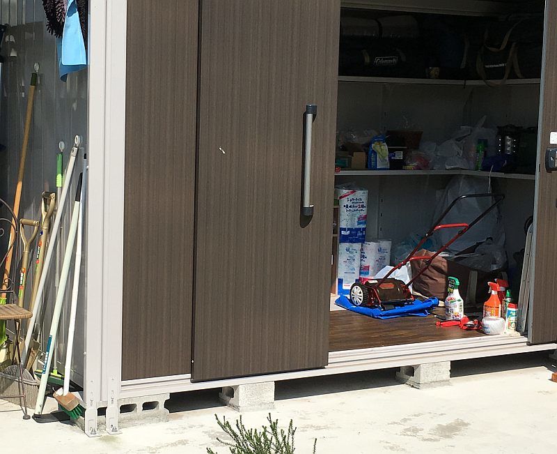 物置を選ぶ際に重要なのは サイズ より 配置 だと思う